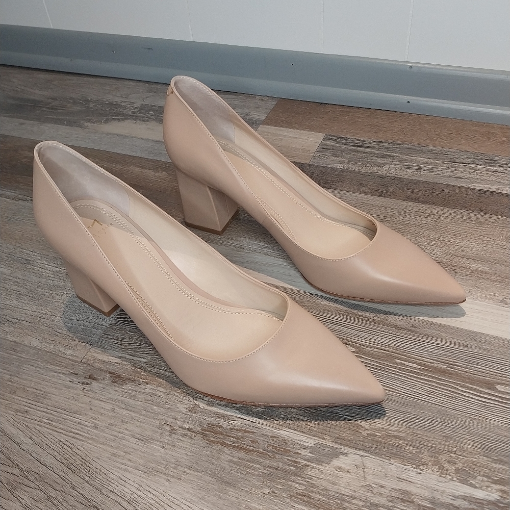 Mark Fisher Ltd Women's Heels, Size 9.5, Leather, Tan